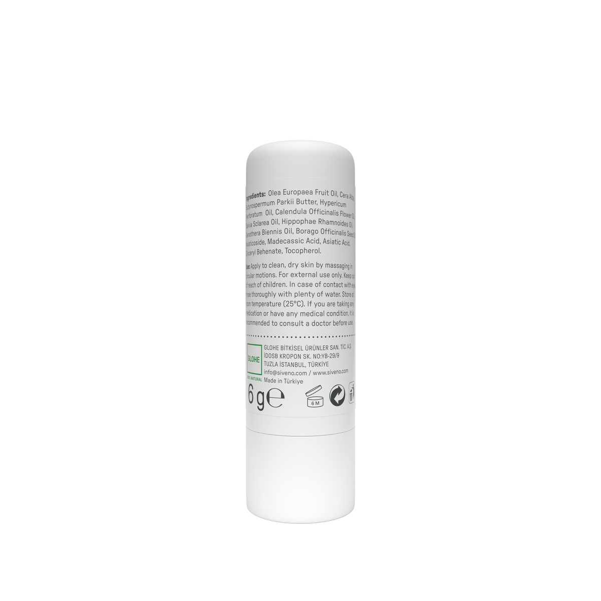 Siveno 100% Natural Super Stick Instant Sooting & Reparing 6g