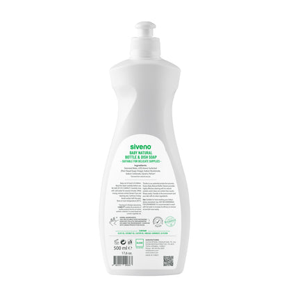 Siveno 100% Natural Baby Bottle & Dish Soap 500 ml