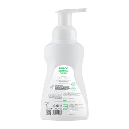 Siveno 100% Natural Kids Foam Soap 250ml