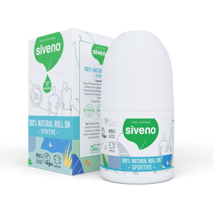 Siveno 100% Natural Roll-On SPORTIVE 50ml