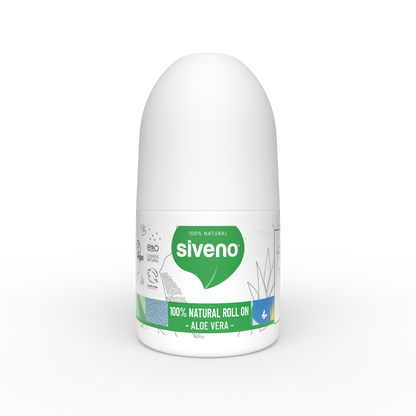 Siveno 100% Natural Roll-On Refreshing ALOE VERA 50ml