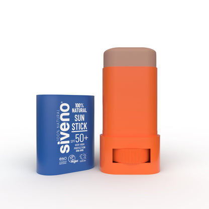 Siveno 100% Natural Sun Stick Uva & Uvb Protection, SPF 50+  15gr