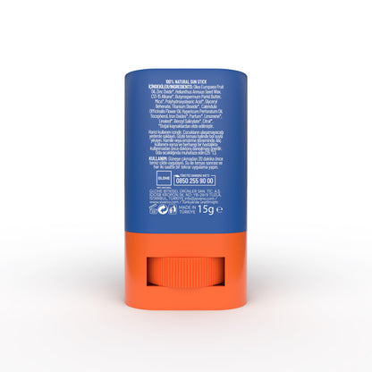 Siveno 100% Natural Sun Stick Uva & Uvb Protection, SPF 50+  15gr